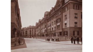 1909, Wohnungen an der Motorenstrasse in Aussersihl