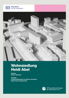 Titelseite Jurybericht Wohnsiedlung Heidi Abel