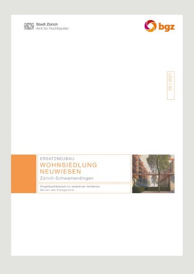 Titelseite Jurybericht Wohnsiedlung Neuwiesen
