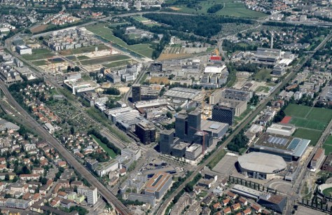 Luftbild Leutschenbach 2012 (Bild Desair AG)