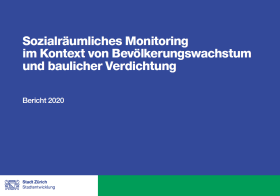 Titelseite Monitoringbericht 2020