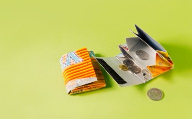 Tetrapak-Portemonnaie