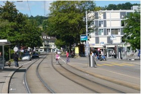 Tramhaltestelle Fellenbergstrasse
