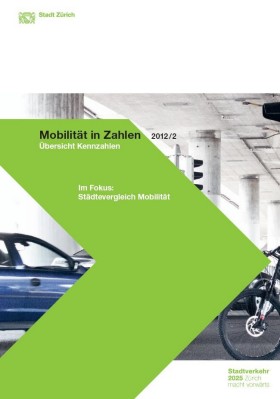 Titelblatt Mobilität in Zahlen 2012/2, Übersicht Kennzahlen
