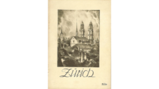 Stadtführer Zürichs von 1921