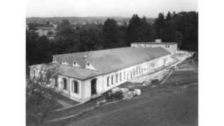 1994, ehemalige Seidenweberei in Riesbach, heute Behindertenwerk des Vereins Drahtzug