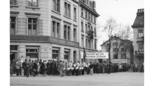 1947, Gärtner-Streik (Quelle: Sozialarchiv)