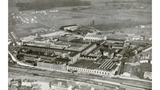 Luftaufnahme der MFO in Oerlikon 1932