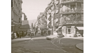 1935, Verkehrsunfall an der Kreuzung Feldeggstrasse – Seefeldstrasse