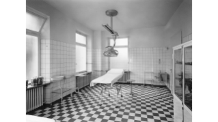 1958, Gebärzimmer der Schulthess Klinik