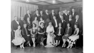 1927, Hochzeitsgesellschaft