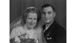 1941, Hochzeitspaar