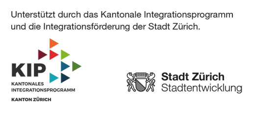 Logo Kantonales Integrationsprogramm und Integrationsförderung Stadt Zürich