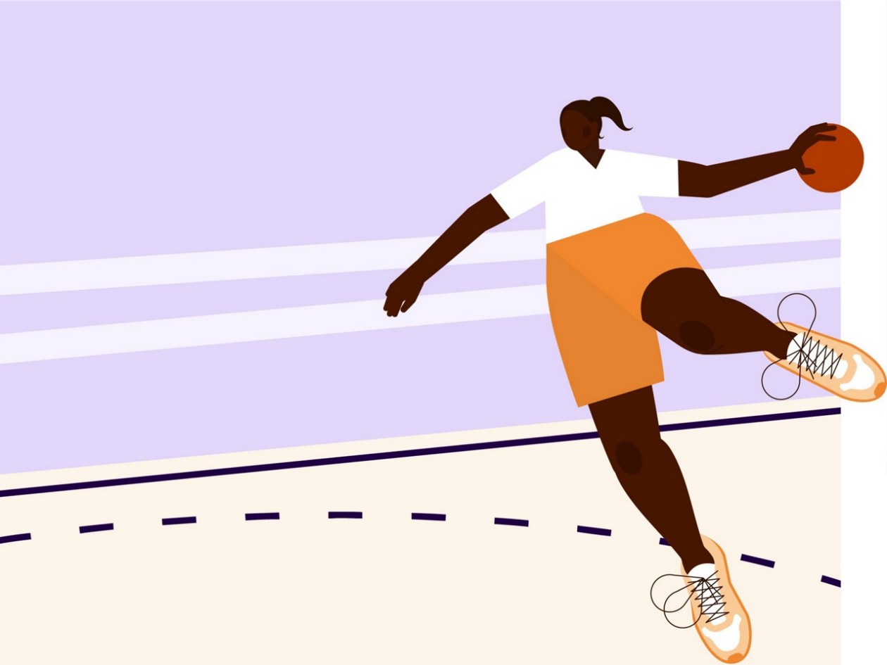 Atleta Illustration Handball
