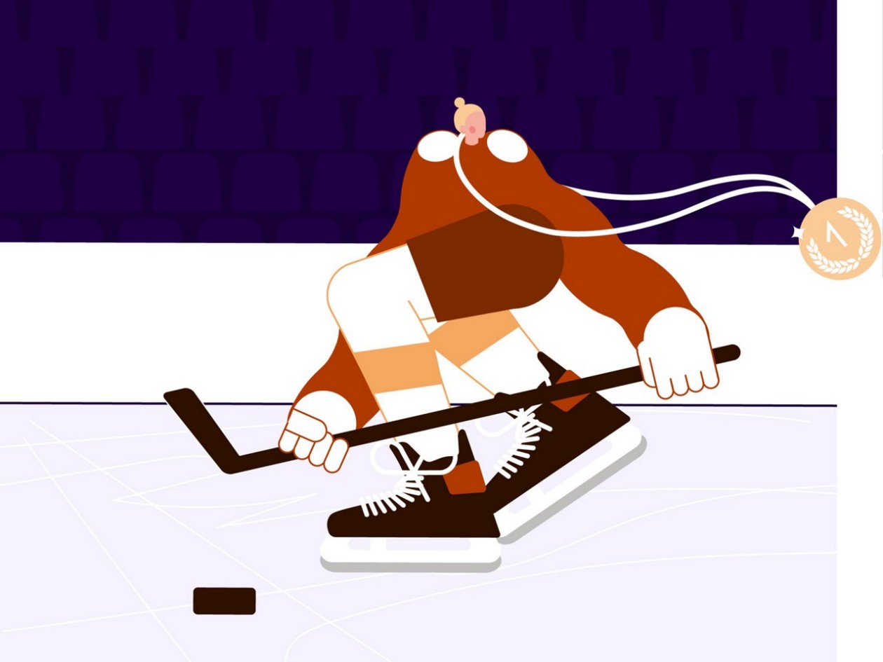 Atleta Illustration Sportheldinnen