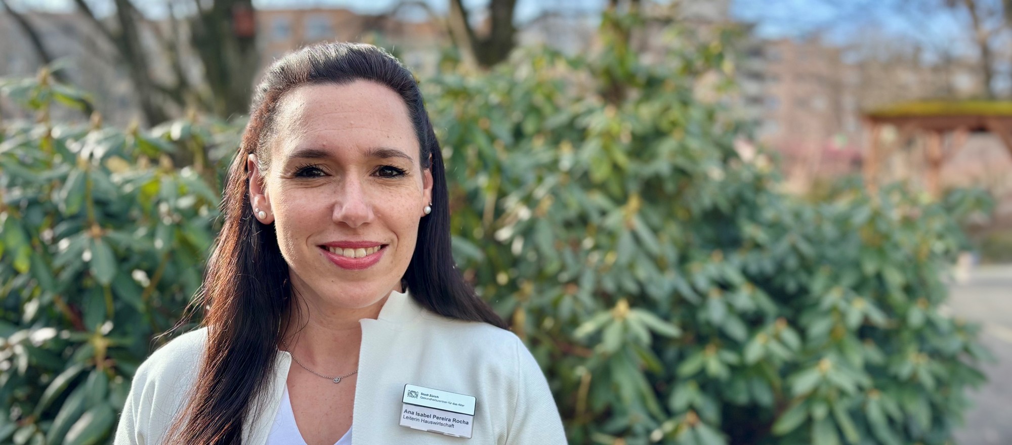 Ana Pereira Rocha, Leiterin Hauswirtschaft im Gemeinschaftszentrum für das Alter Bachwiesen