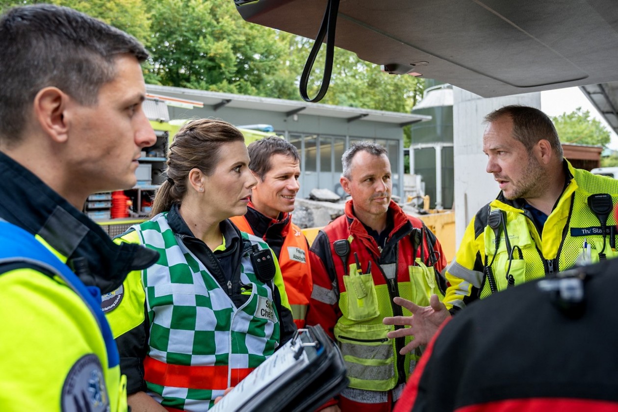 Teambesprechung im Schichtdienst