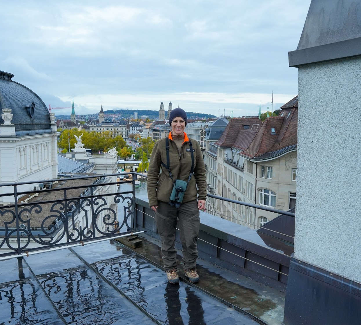 Stephanie, Wildhüterin bei Grün Stadt Zürich