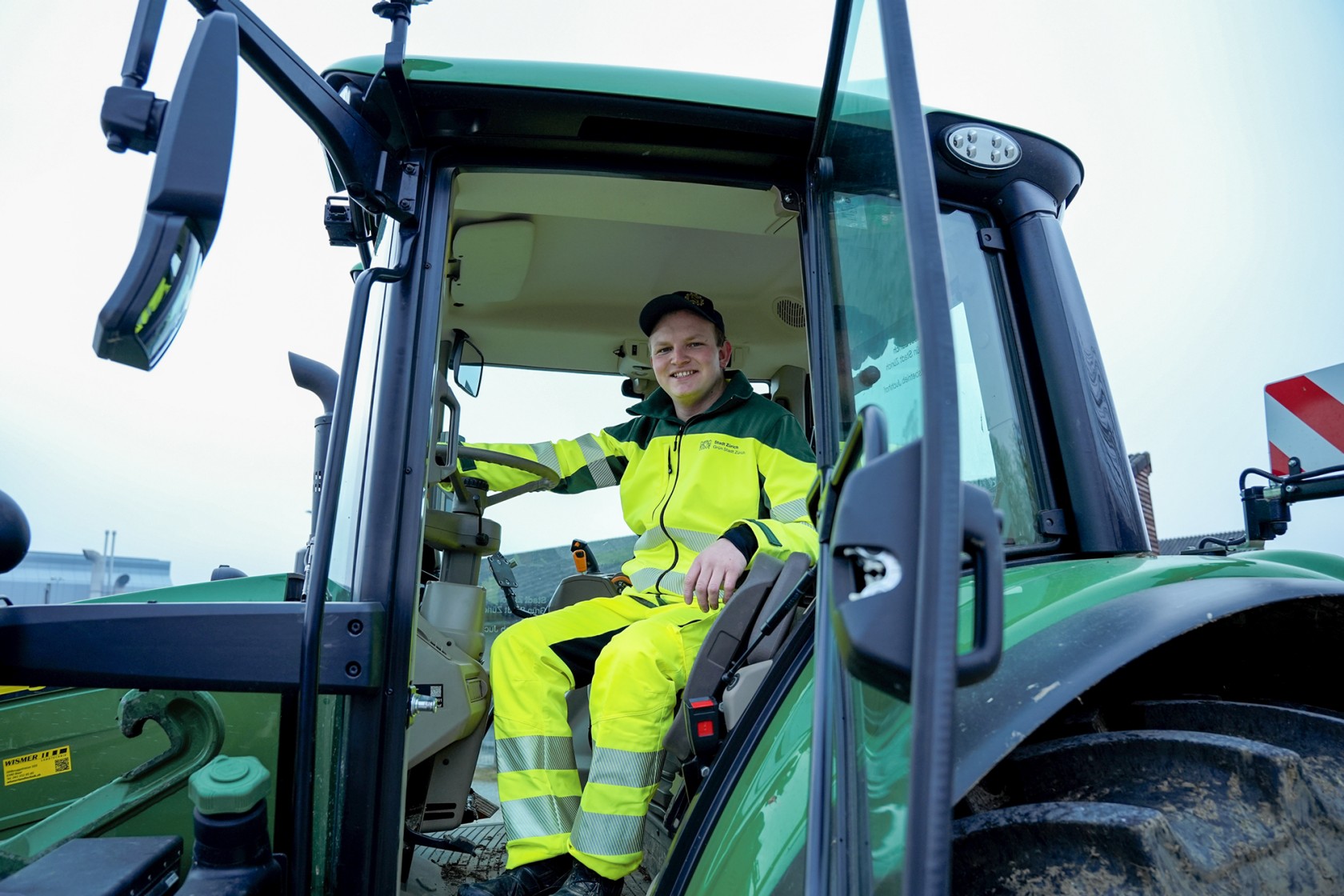 Yves, Mitarbeiter bei Grün Stadt Zürich