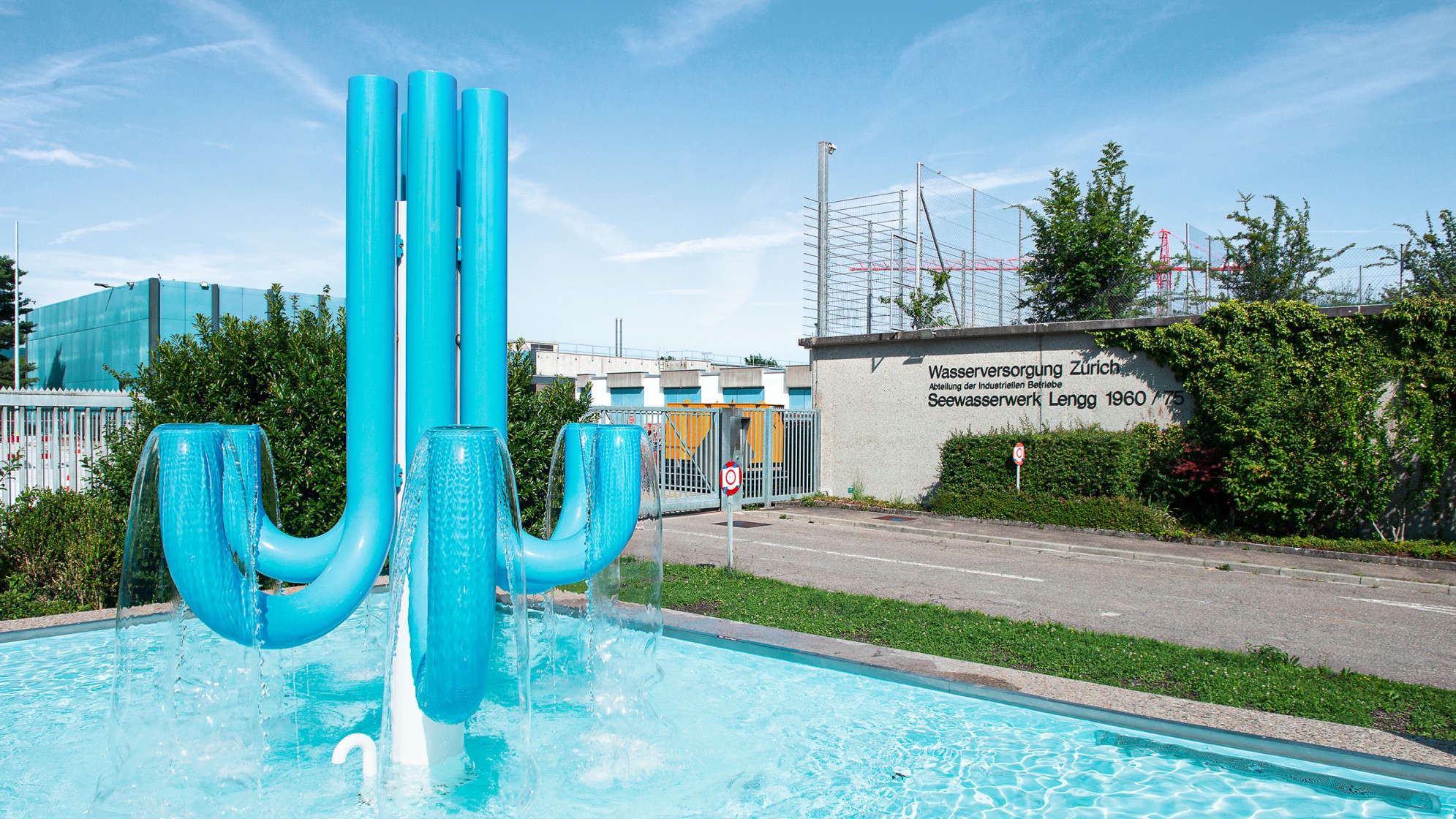 Eingang Seewasserwerk Lengg
