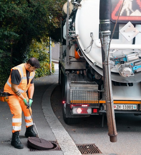 Siedlungsentwässerung Kanalisation
