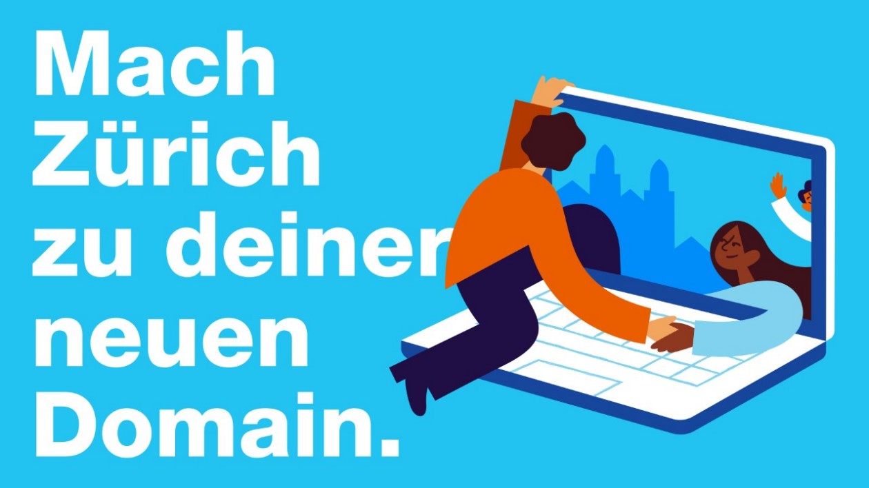 Mach Zürich zu deiner neuen Domain