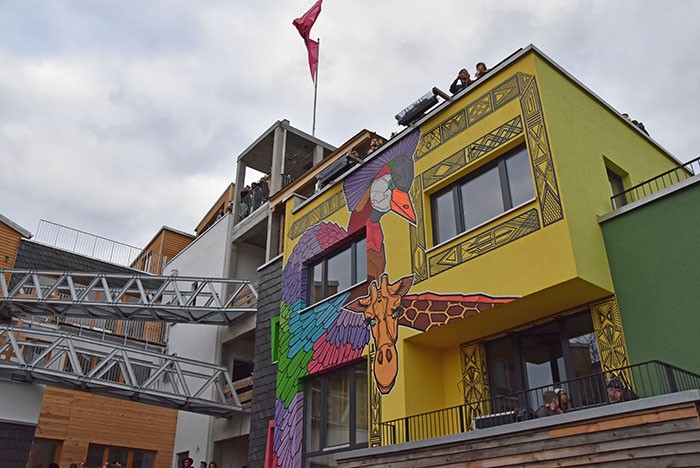 Der Holzmarkt in Berlin.