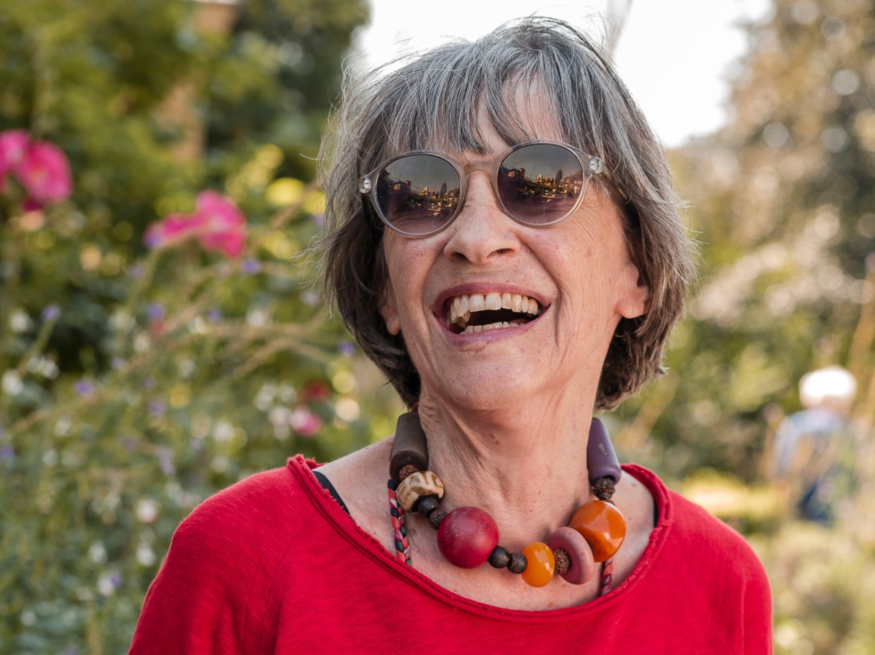 Eliane W., Bewohnerin des Gesundheitszentrums für das Alter Klus Park