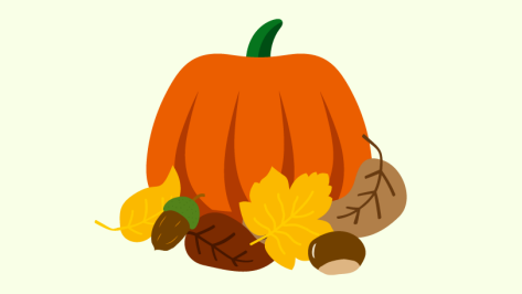 Veranstaltung der Gesundheitszentren für das Alter Illustration Herbst