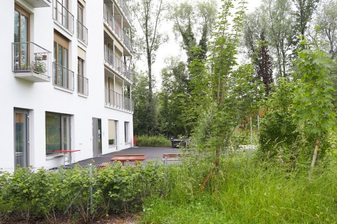 Aussenansicht Kita Leutschenbach Aussenansicht Kita Leutschenbach