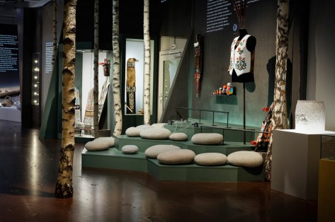 Blick in die Sammlungsausstellung im NONAM