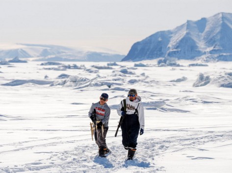 Aleqatsiaq Peary und Jonas Nielsen, © Markus Bühler, 2025