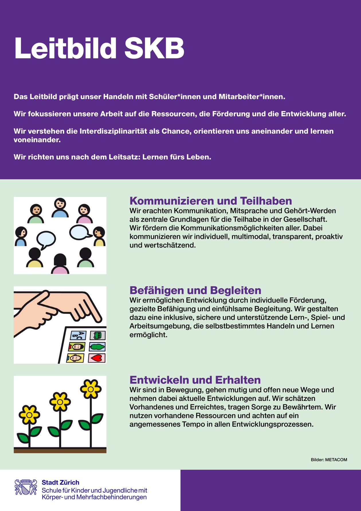 Miniaturansicht des Leitbildes