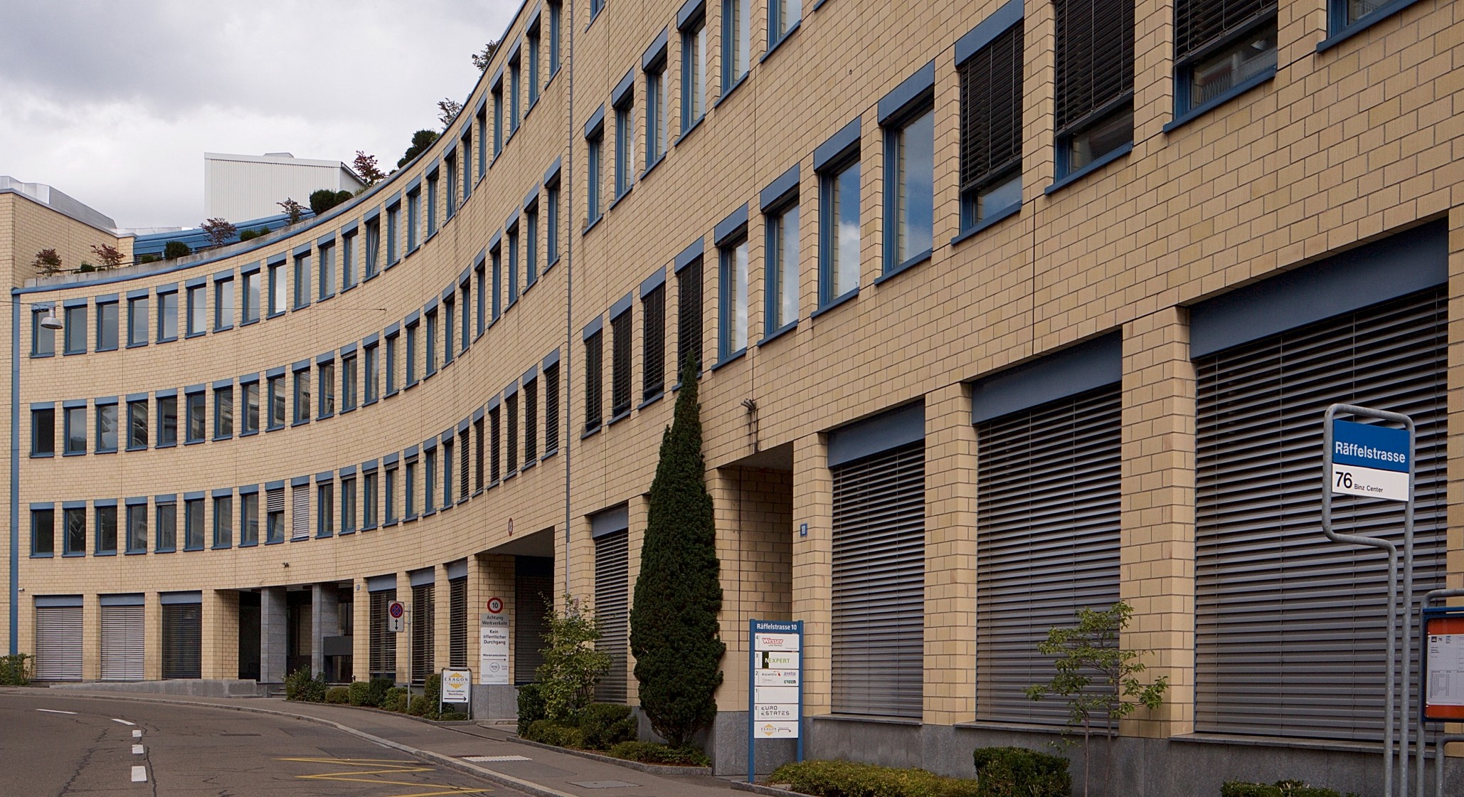 Aussenansicht Räffelstrasse 12 – SGZ Campus