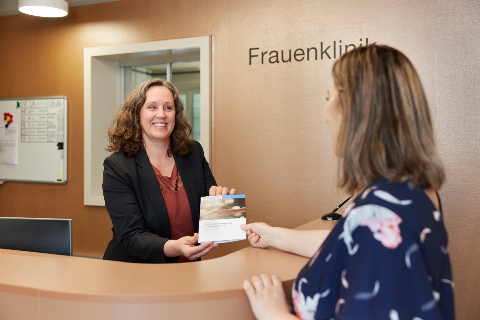 Anmeldung Frauenklinik