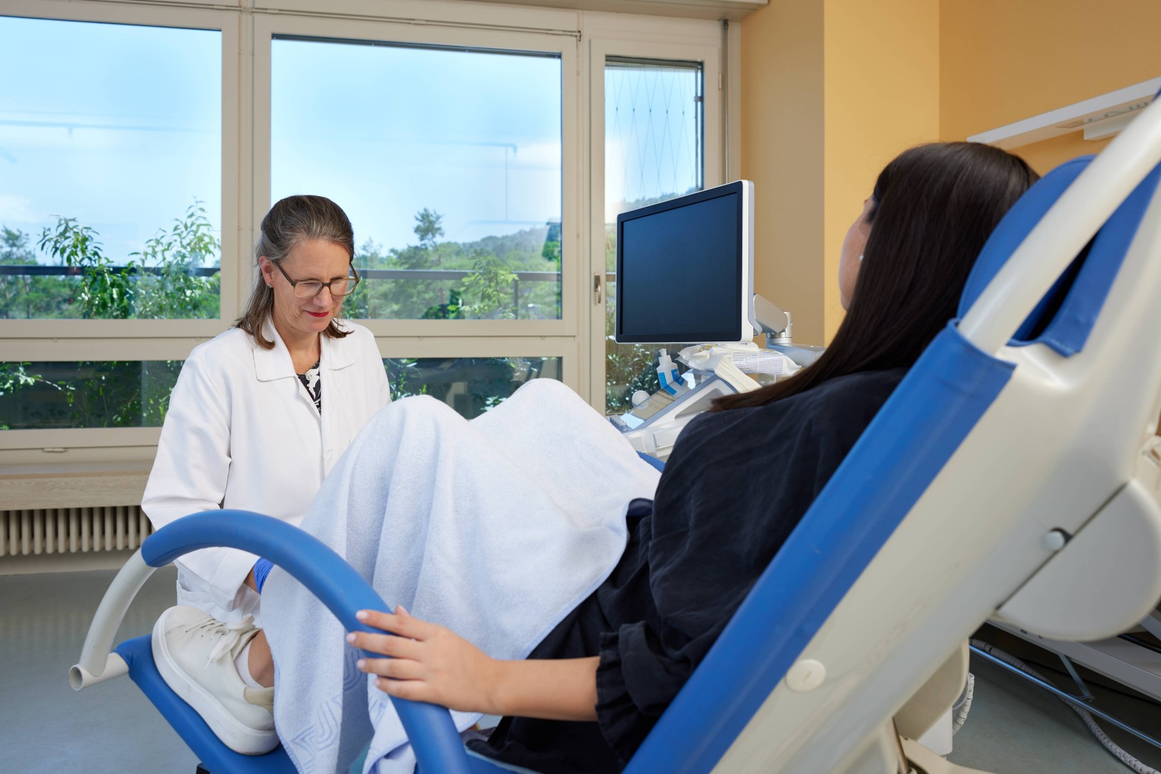Untersuchung im Ambi der Frauenklinik