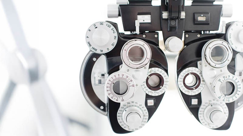 Anmeldung zur Augenklink welcher belebt ist