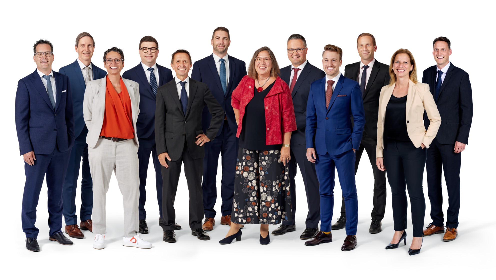 Die Geschäftlsleitung gemeinsam auf einem Bild