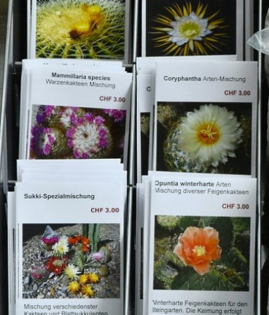 Übersicht der Samenauswahl