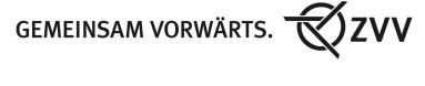 Logo of the ZVV campaign Together Forward