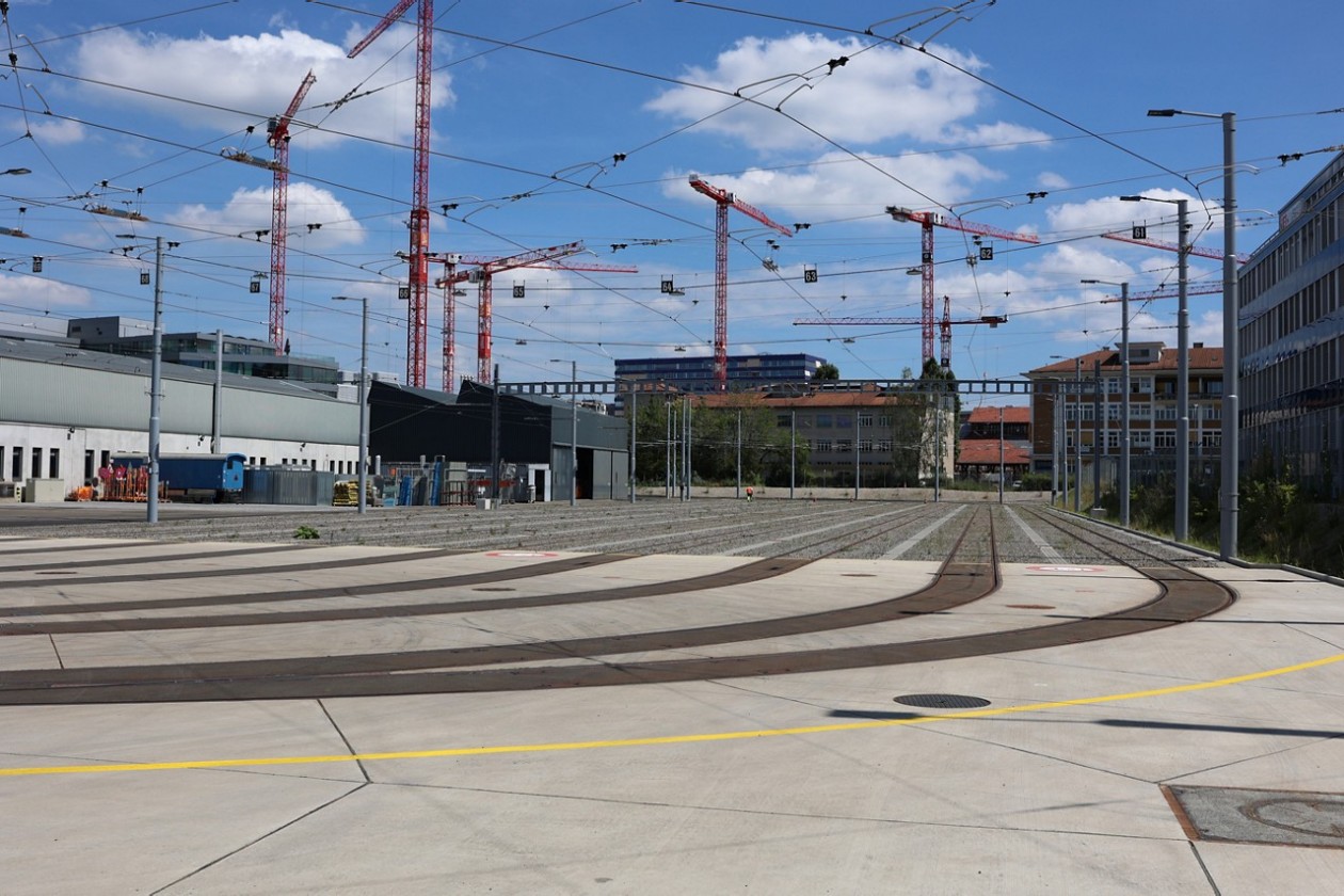 Depot Altstetten, Tramabstellanlage Süd