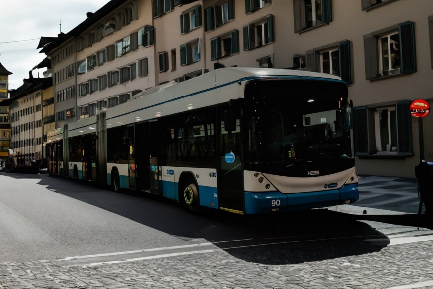 Hess Doppelgelenk Trolleybus