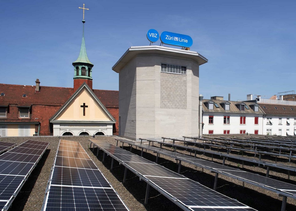Photovoltaik in Wollishofen