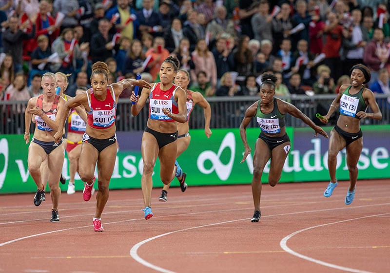 Läuferinnen an der Weltklasse Zürich