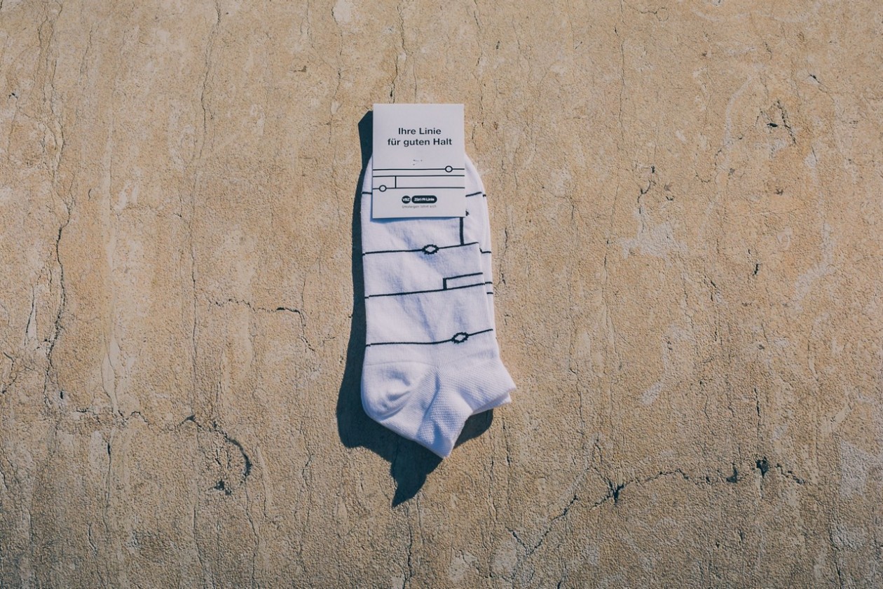 Sneacker Socken Monochrome Grösse 36-39