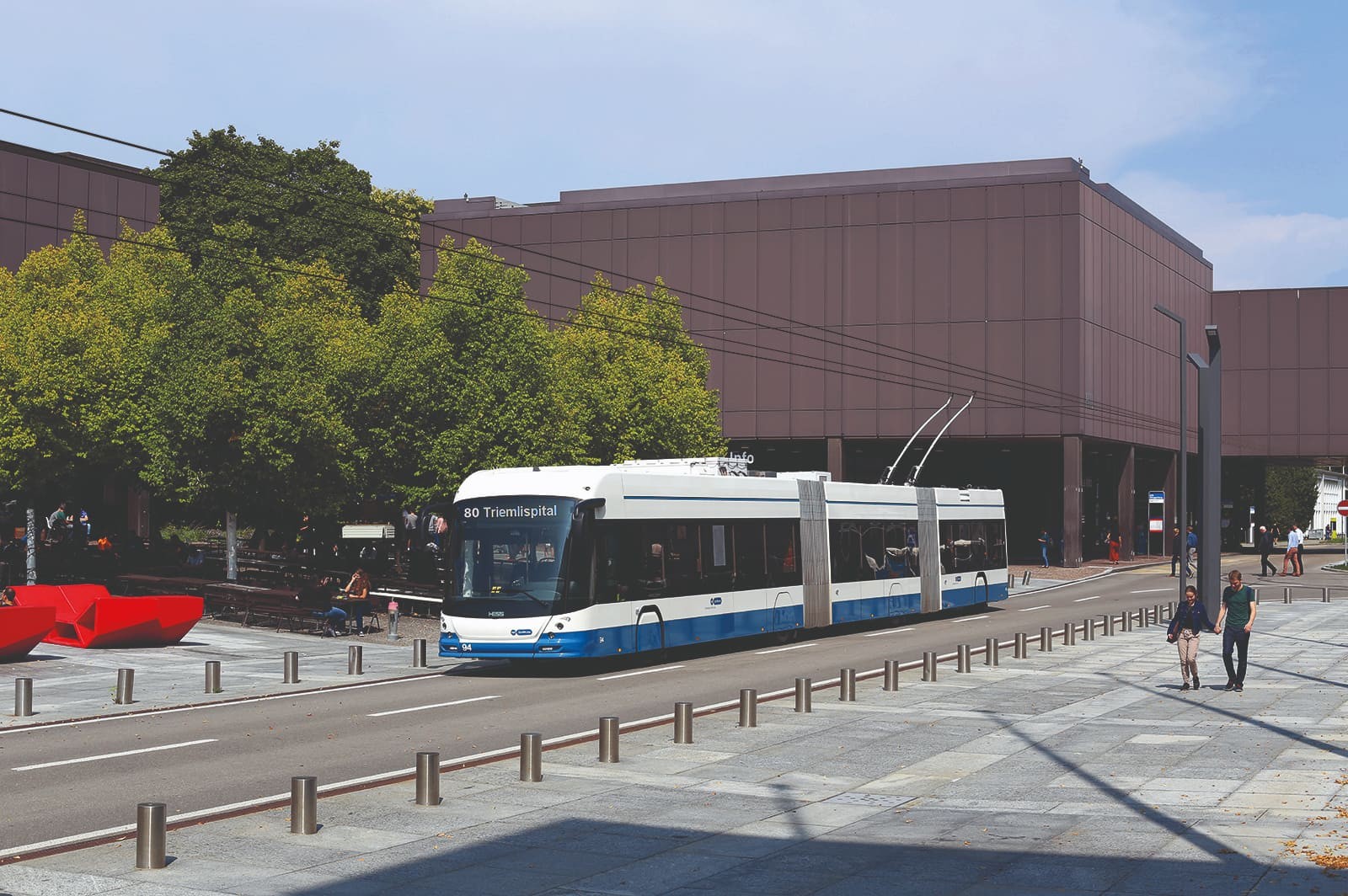 Visualisierung DGT ETH Hönggerberg