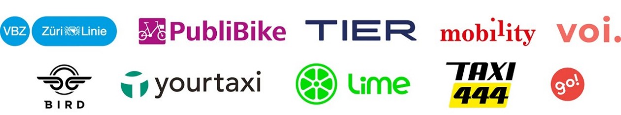Logos der ZüriMobil-Partner