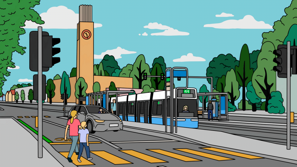 Tram Affoltern Projektvideo
