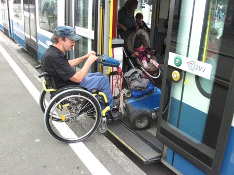 Travelling with a walking disability