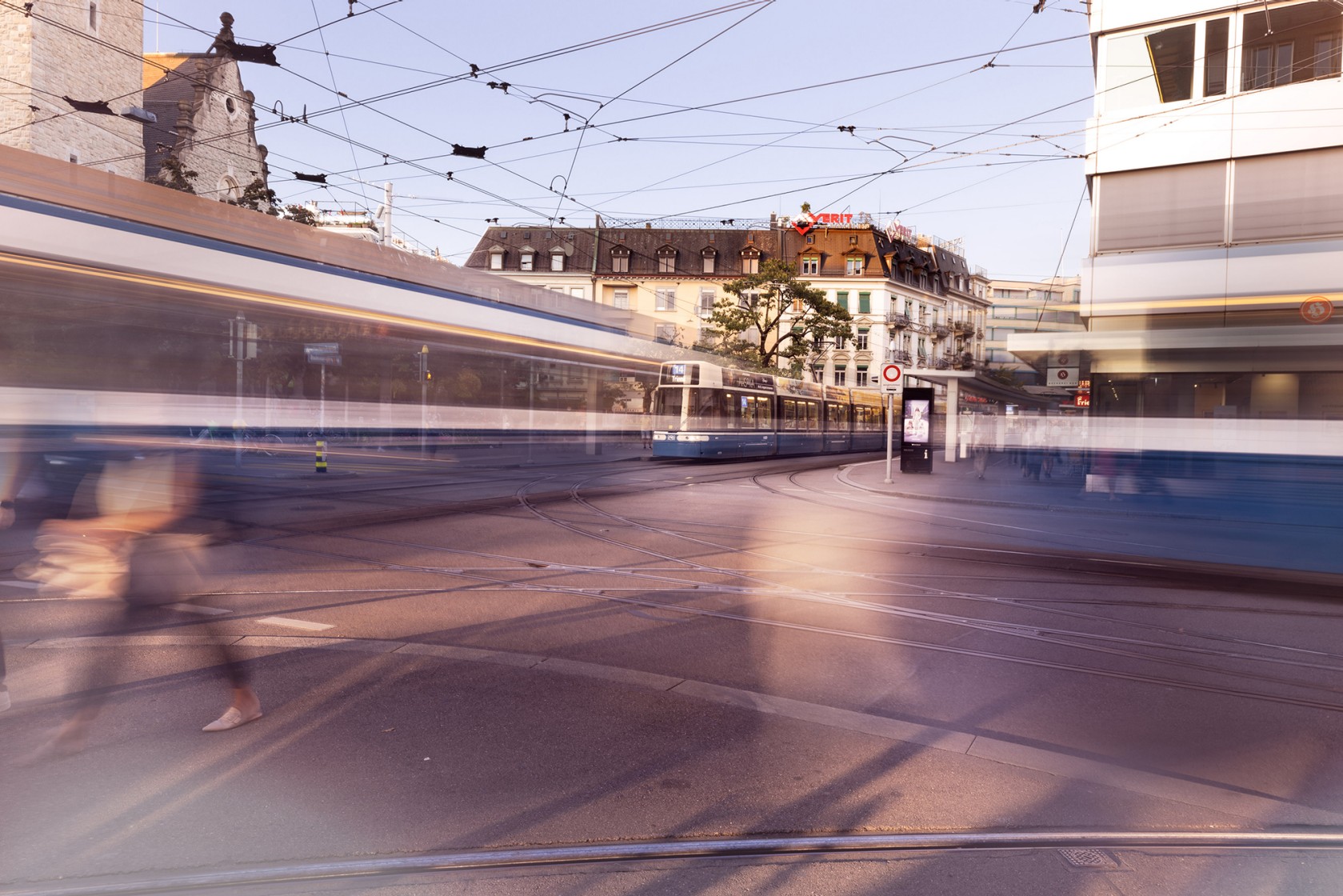 Verkehrsknotenpunkt Stauffacher